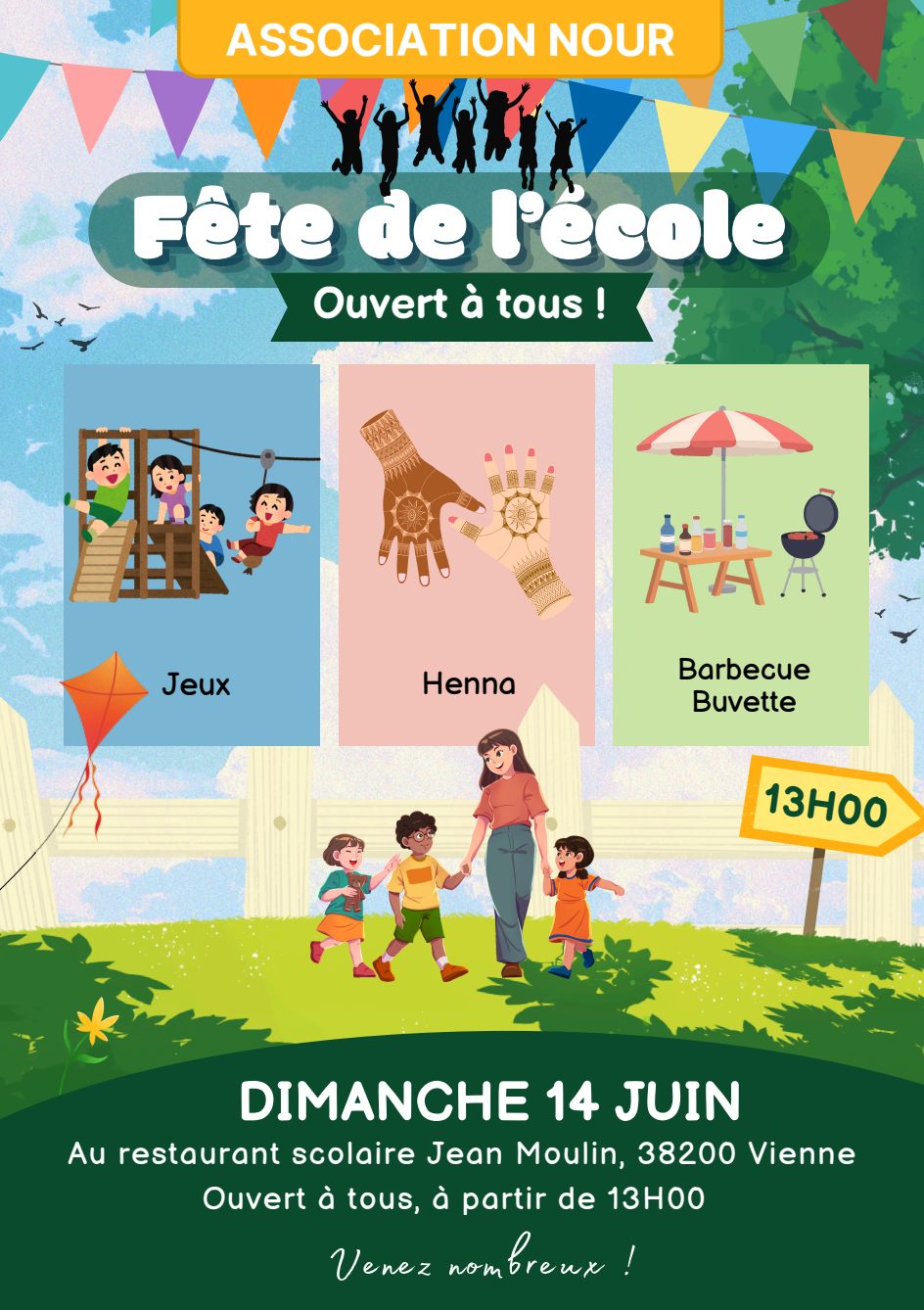 Kermesse dimanche 14 juin 2026